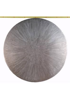 Macrostruttura di una barra in colata continua